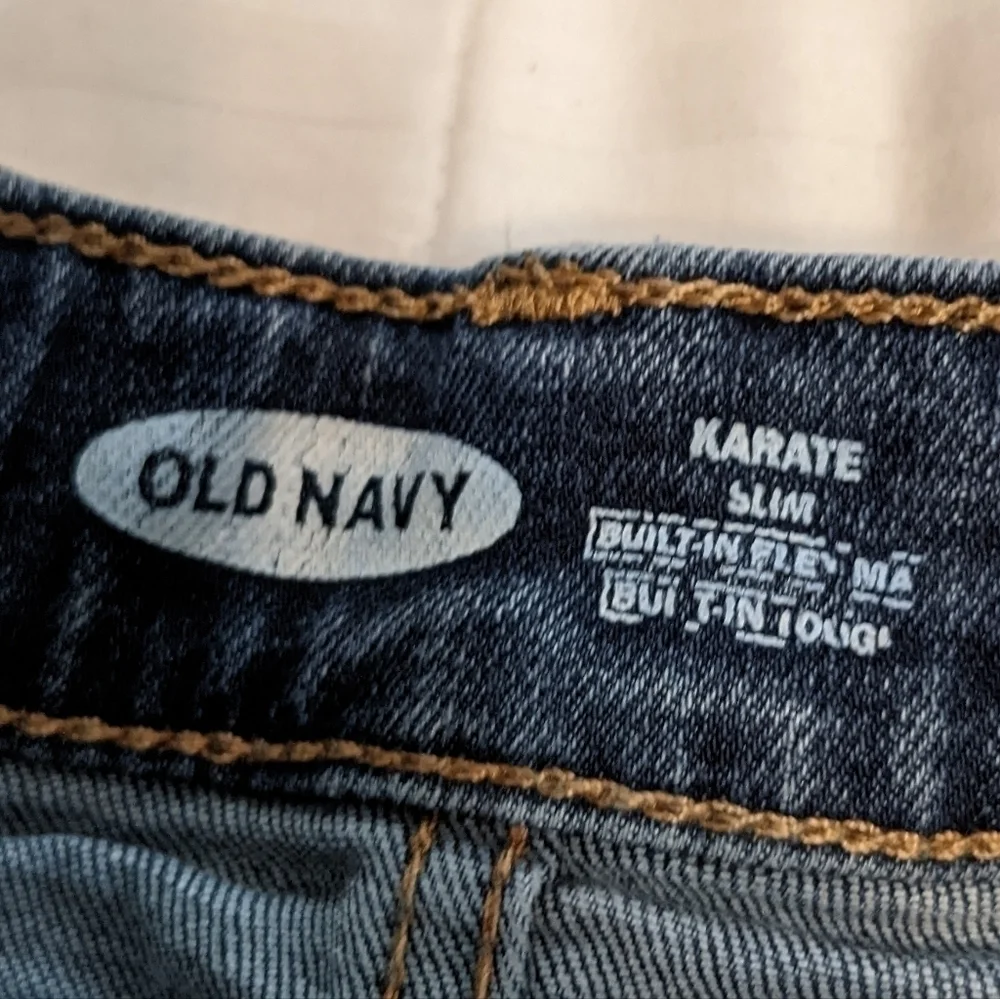 𝅺old Navy skinny blue jeans size 12